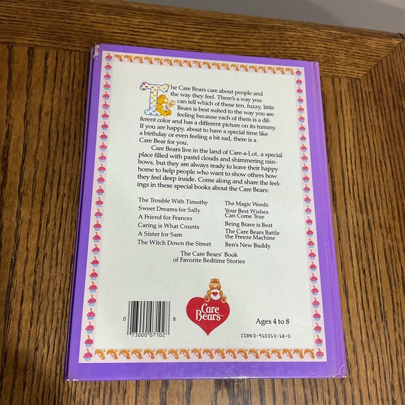 Vintage Care Bears & Care Bear Cousins Colorful Storybook Set of 9 books 📚 - Picture 9 of 16